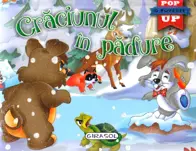 Pop-up: Craciunul in padure girasol