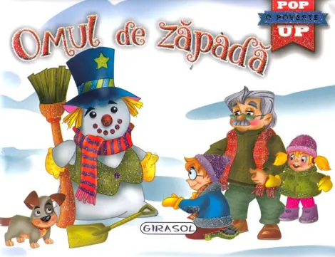 Pop-up: Omul de zapada girasol