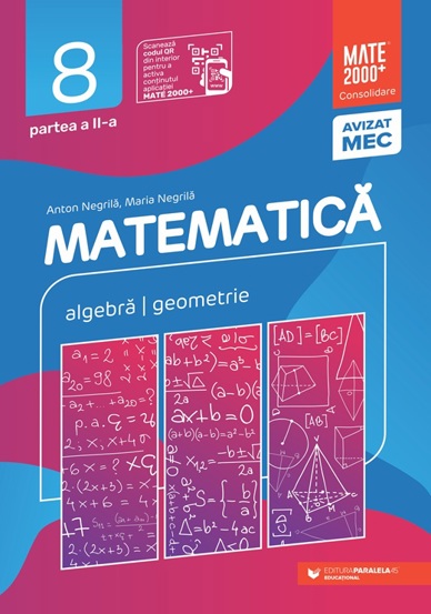 MATE CONSOLIDARE. CLS. VIII. PARTEA II. 2025-2026