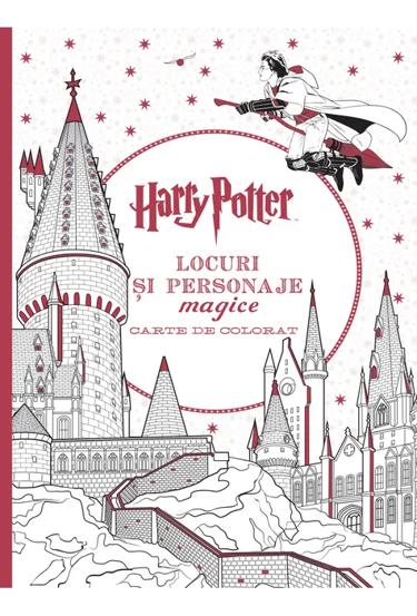 Harry Potter. Carte de colorat. Locuri si personaje magice