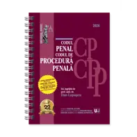 Codul penal si Codul de procedura penala Ianuarie 2026 Ed.SPIRALATA
