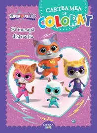 Disney. Superpisicute. Cartea mea de colorat. Sa inceapa distractia (resigilat)