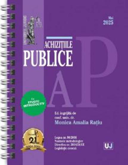 Achizitiile publice: mai 2025 (editie spiralata) (resigilat)