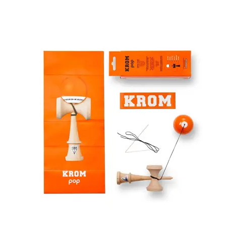 Kendama pop lol orange