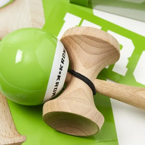 Kendama Krom Pop Lol Lime Green
