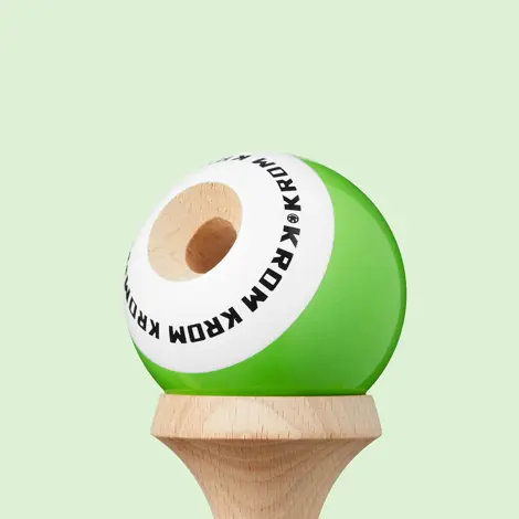Kendama Krom Pop Lol Lime Green