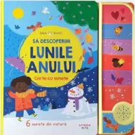 Să descoperim lunile anului. Carte cu sunete