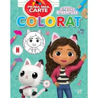Gabby’s Dollhouse. Prima mea carte de colorat