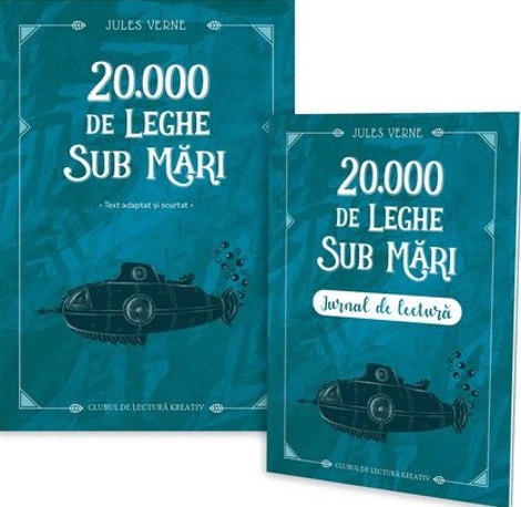 20.000 de leghe sub mari + jurnal de lectura