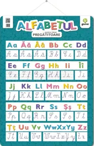 ALFABETUL pentru clasa pregatitoare. Poster (resigilat)