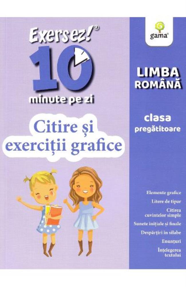 Citire si exercitii grafice - clasa pregatitoare (resigilat)