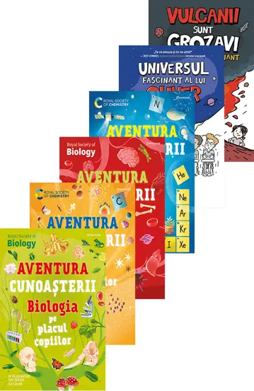 Pachet Ceva fierbe, ceva curge, ceva explodeaza