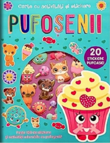 Pufosenii. Carte cu activitati si stickere