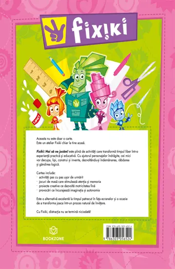 Pachet Fixiki. Tehnologia pe intelesul celor mici