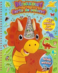 Dinozauri. Carte de colorat cu machete (resigilat)
