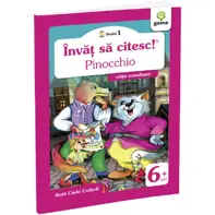 Învăț să citesc! Nivelul 1 Pinocchio