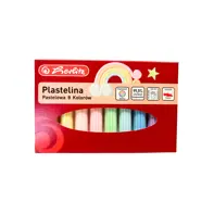 PLASTILINA HERLITZ SET8 PASTEL