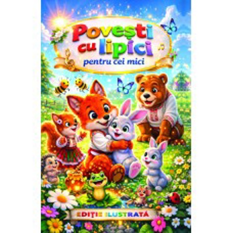 Povesti cu lipici pentru cei mici – Editie ilustrata