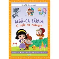 Invata din poveste. Alba-ca-Zapada si cele 10 numere