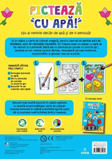 Picteaza cu apa! Dar pentru mama