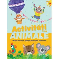 Activitati cu animale. Uneste punctele, gaseste diferentele, coloreaza!