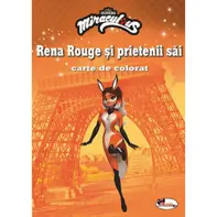 Rena Rouge și prietenii săi. Carte de colorat