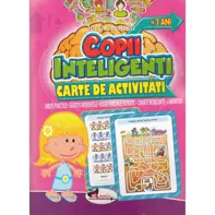 Jocuri pentru copii inteligenti. Carte de activitati +7 ani