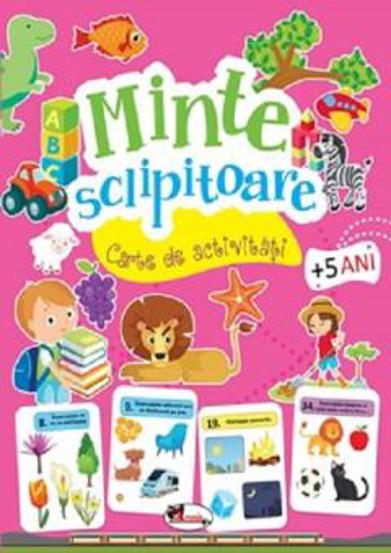 Minte sclipitoare. Carte de activitati +5 ani