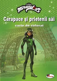 Carapace și prietenii săi. Carte de colorat