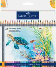 CREIOANE COLORATE AQUARELLE 24 CULORI GOLDFABER TROPICAL COLLECTION  