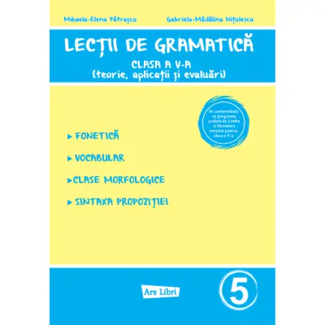 Lectii de gramatica - clasa a V-a