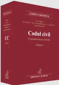 Codul civil. Comentariu pe articole. Ediția 4  HARDCOVER