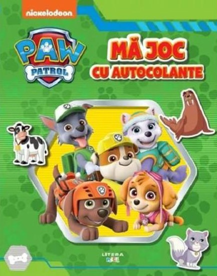 Patrula Catelusilor. Ma joc cu autocolante (resigilat)
