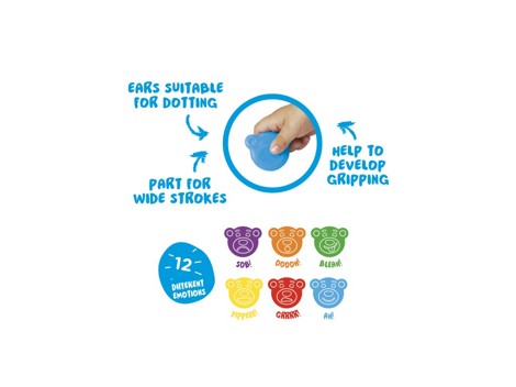 CARIOCA BABY TEDDY 1+ 12cul/tub carton