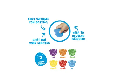 CARIOCA BABY TEDDY 1+ 12cul/tub carton