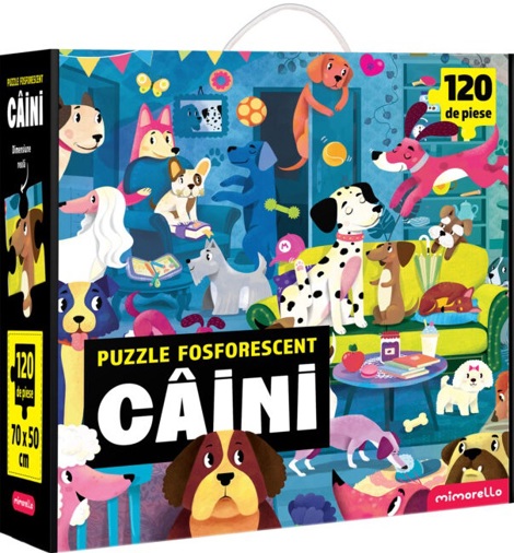 Caini. Puzzle fosforescent
