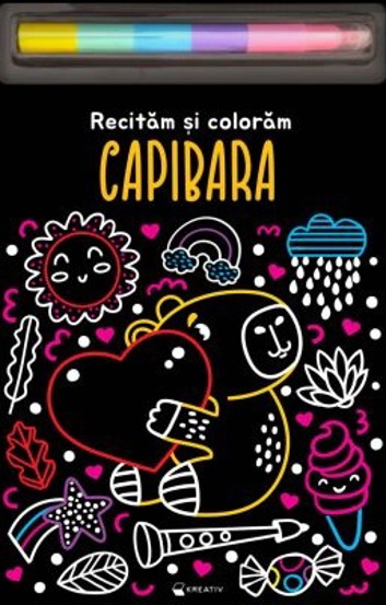 Capibara. Recitam si coloram