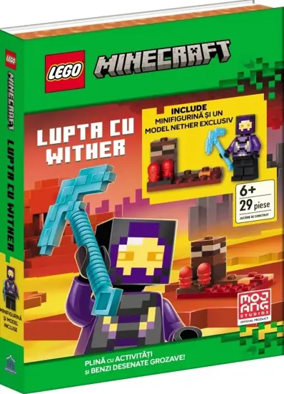 LEGO. Minecraft – Lupta cu Wither. Activitati si benzi desenate