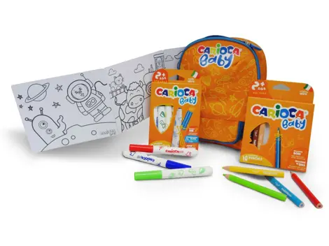 Ghiozdan cu instrumente Carioca Baby 2+