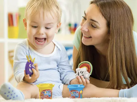 Plastilina Baby Dough Carioca 8x75 gr