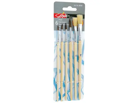 Pensule Scriva, blister 6 buc