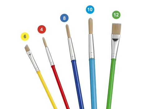 Pensule Carioca, blister 5 buc