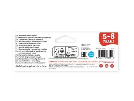 Sort pentru lucru manual Carioca Baby 5-8 ani