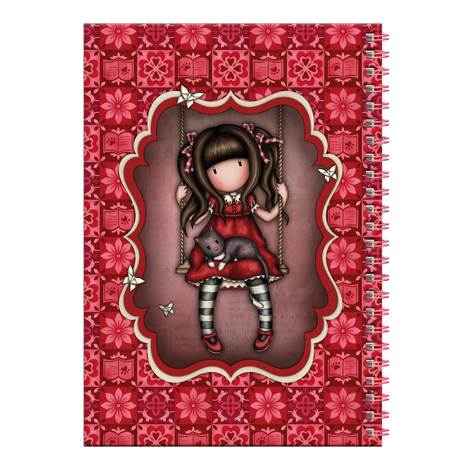 Caiet cu accesorii papetarie Gorjuss Ruby