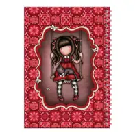 Caiet cu accesorii papetarie Gorjuss Ruby