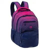 Ghiozdan Astrabag AB200 Hexagon Pink Ombre 3 compartimente
