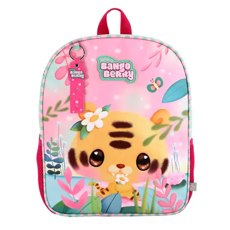 Ghiozdan Bangoberry 21x23x9 cu set pinuri Tiggy Tigrisorul_1