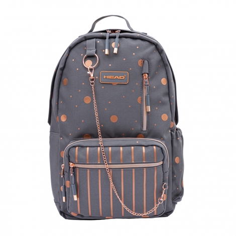 Ghiozdan Head AB100 Golden Grey 1 compartiment 42x29x18cm