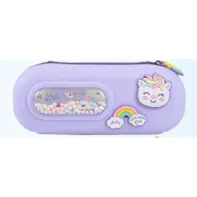 Penar Astrabag 1 comaprtiment design 3D unicorn lila