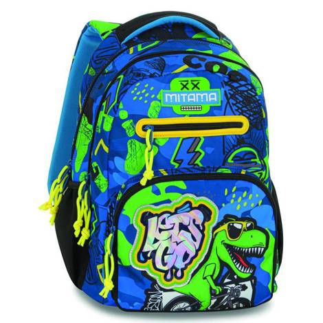 Ghiozdan Mitama New Plus 3 compartimente Cool Dino